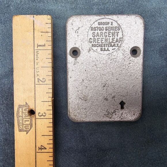 Sargent & Greenleaf Group 2 - R6700 Lock Backplates S&G Manipulation Proof - Picture 4 of 7